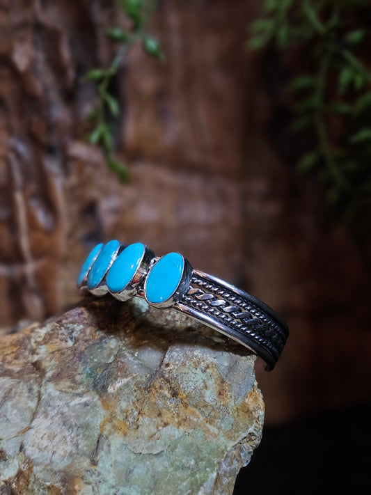 Kingman Turquoise Bracelet