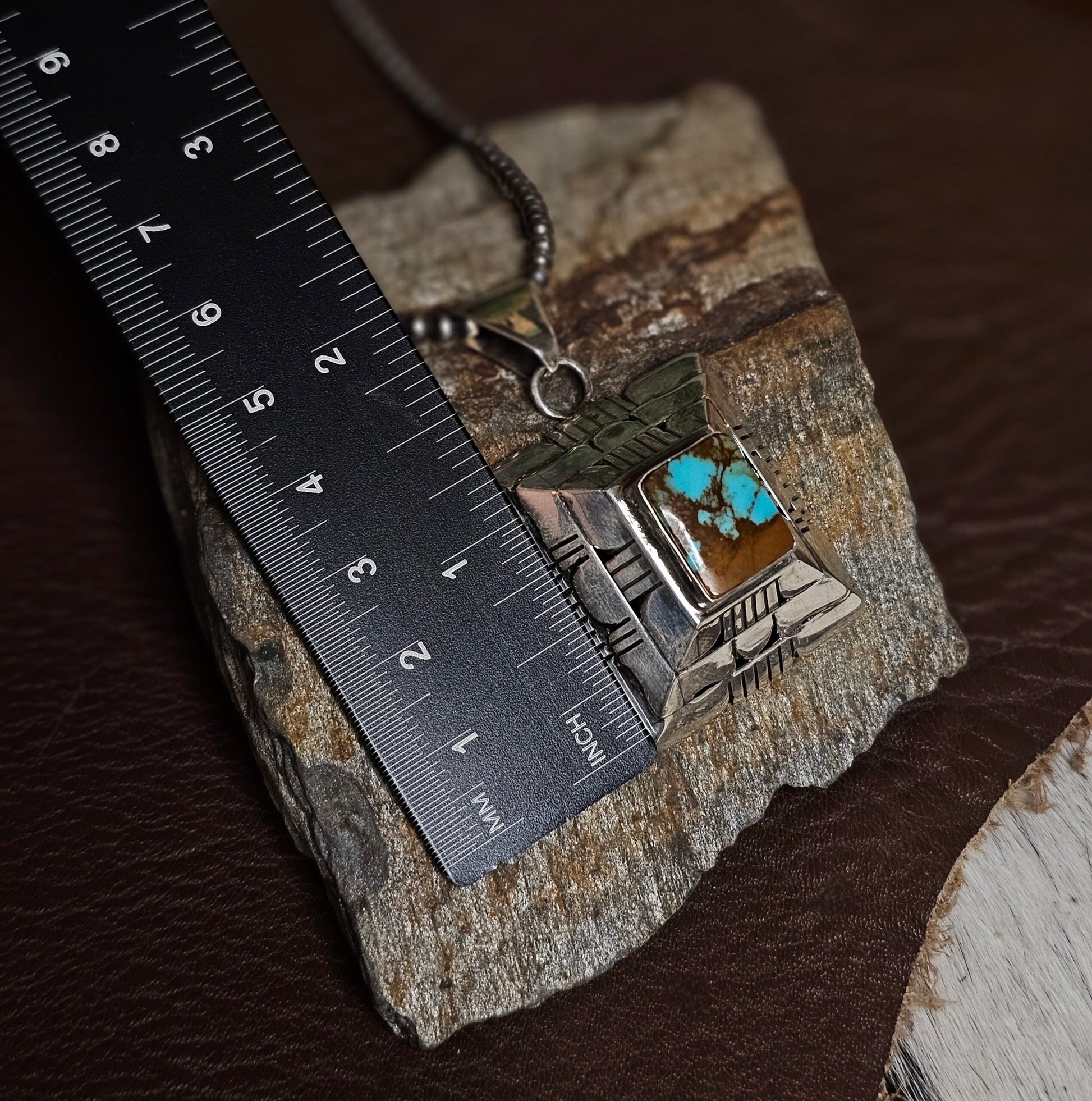 Number 8 Turquoise Necklace