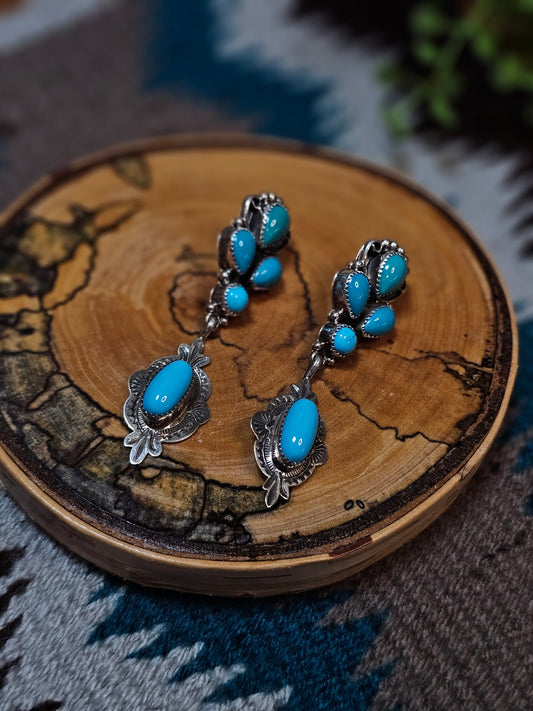 Kingman Turquoise Earrings