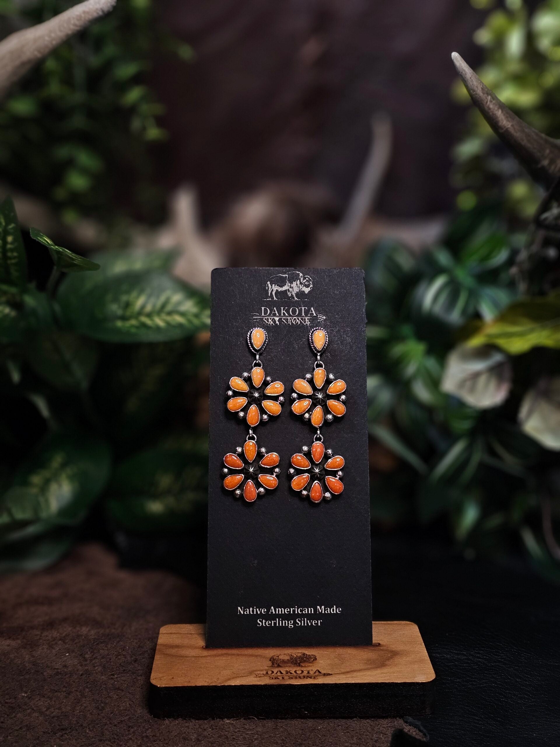 Spiny Oyster Earrings
