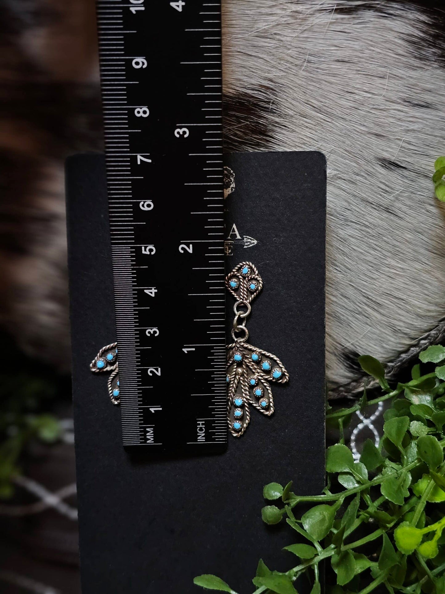Sleeping Beauty Turquoise Earrings