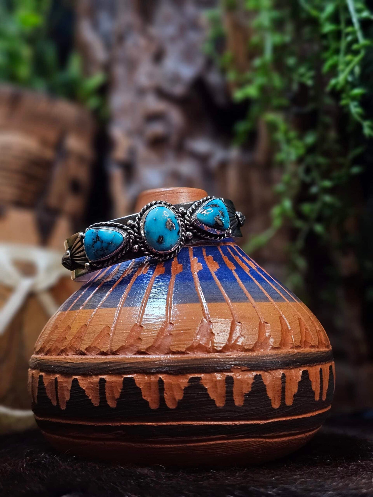 Kingman Turquoise Bracelet