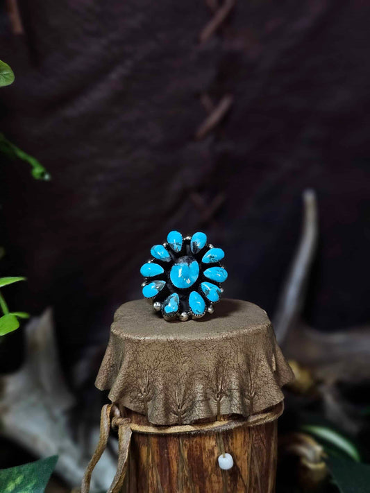 Kingman Turquoise Ring - Size 5