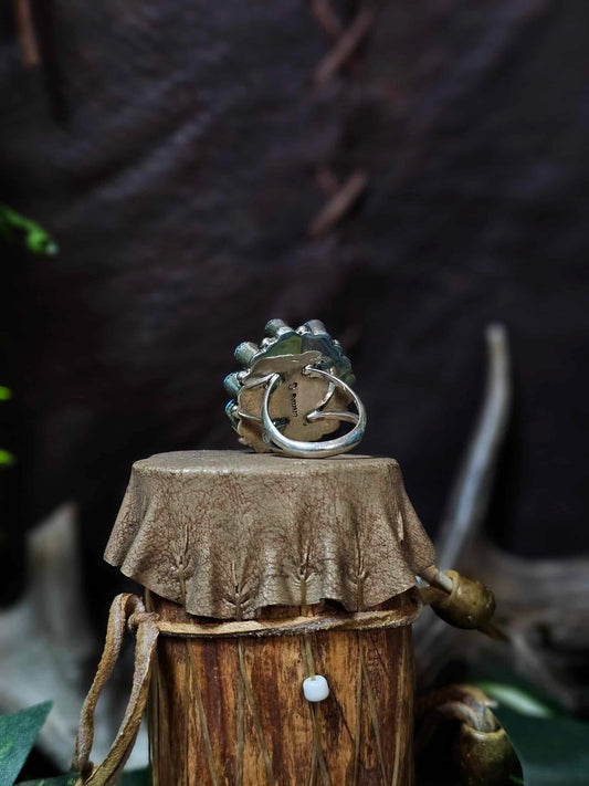 Kingman Turquoise Ring - Size 5