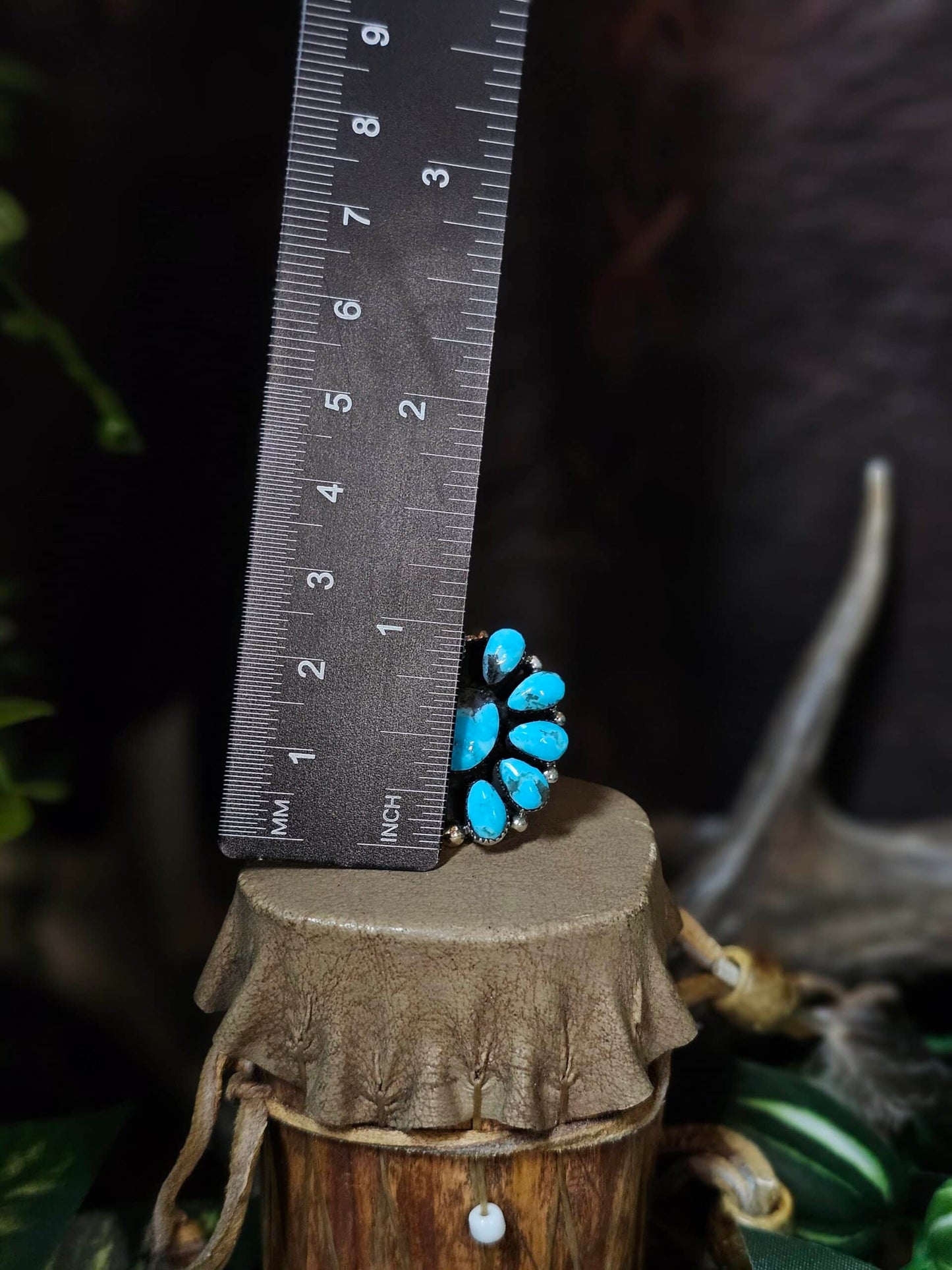 Kingman Turquoise Ring - Size 5