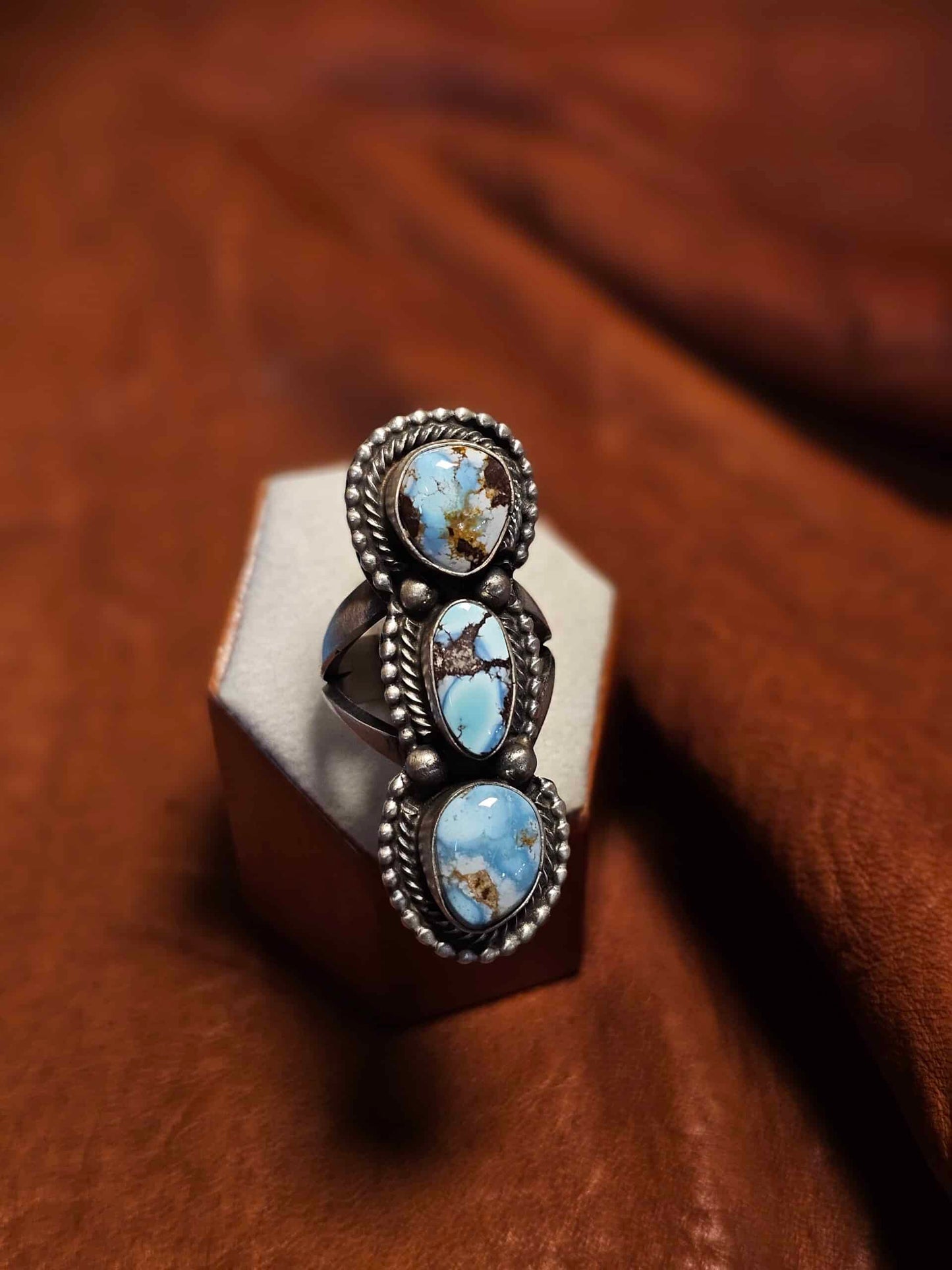 Golden Hills Turquoise Ring - Size 6