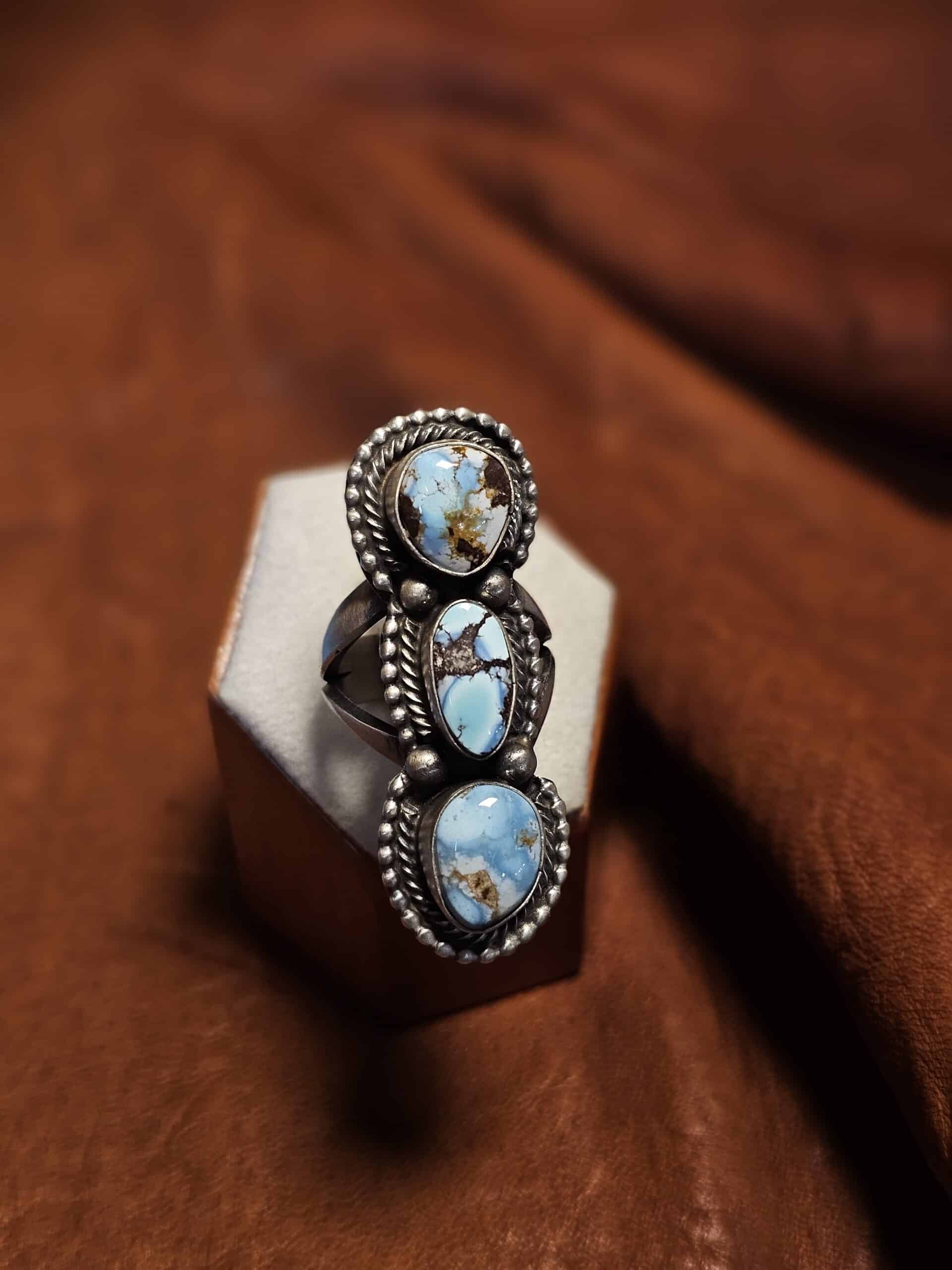 Golden Hills Turquoise Ring - Size 6