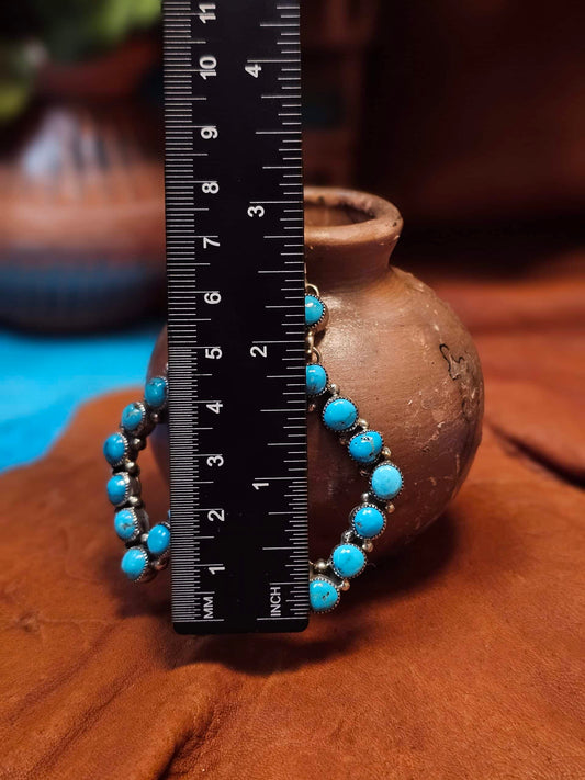 Sleeping Beauty Turquoise Earrings