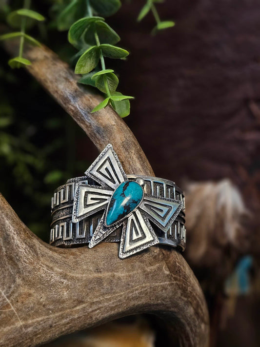 Blue Diamond Turquoise Bracelet