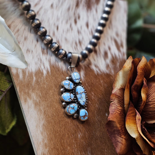 Golden Hills Turquoise Necklace