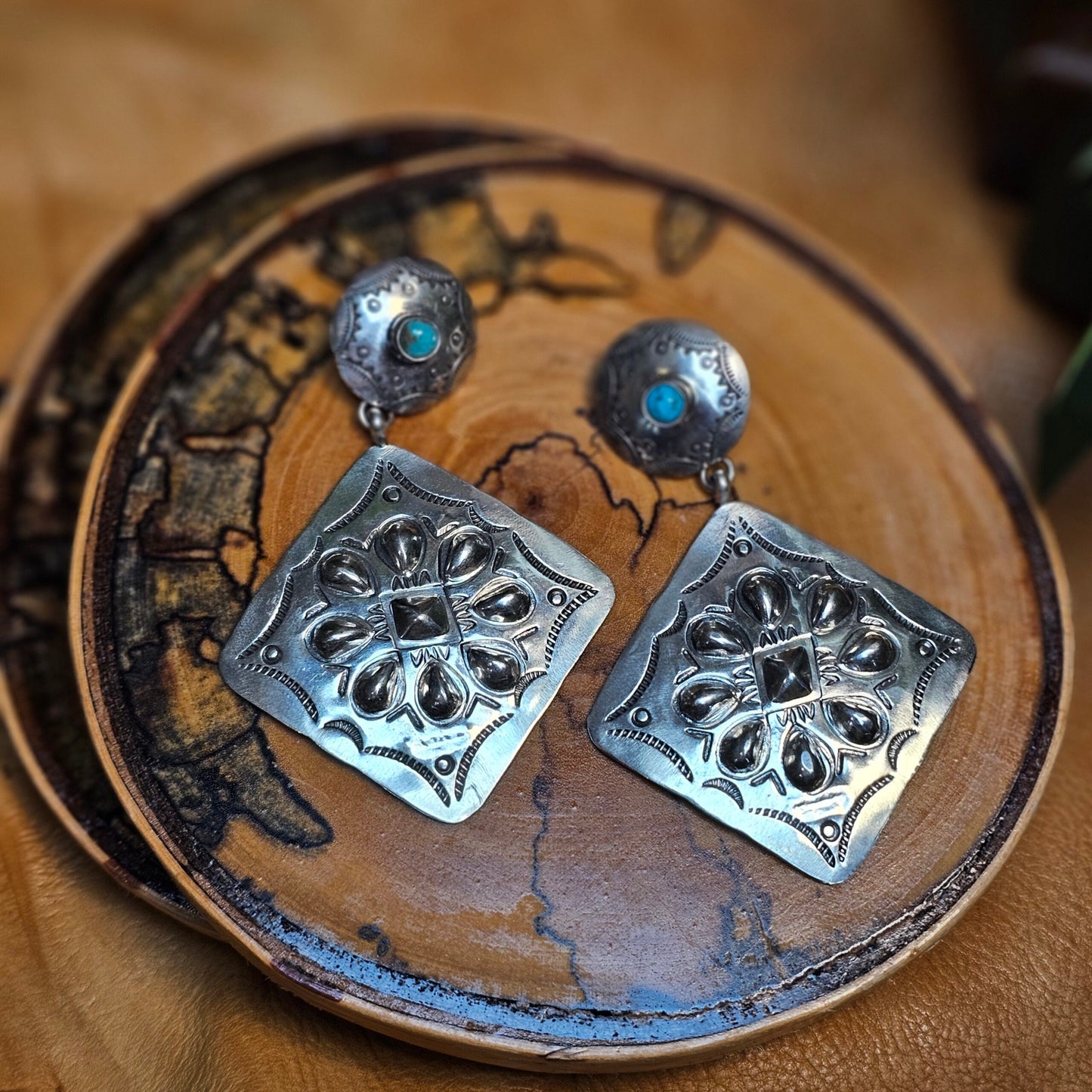 Nevada Turquoise Earrings