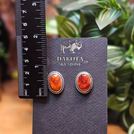 Spiny Oyster Earrings