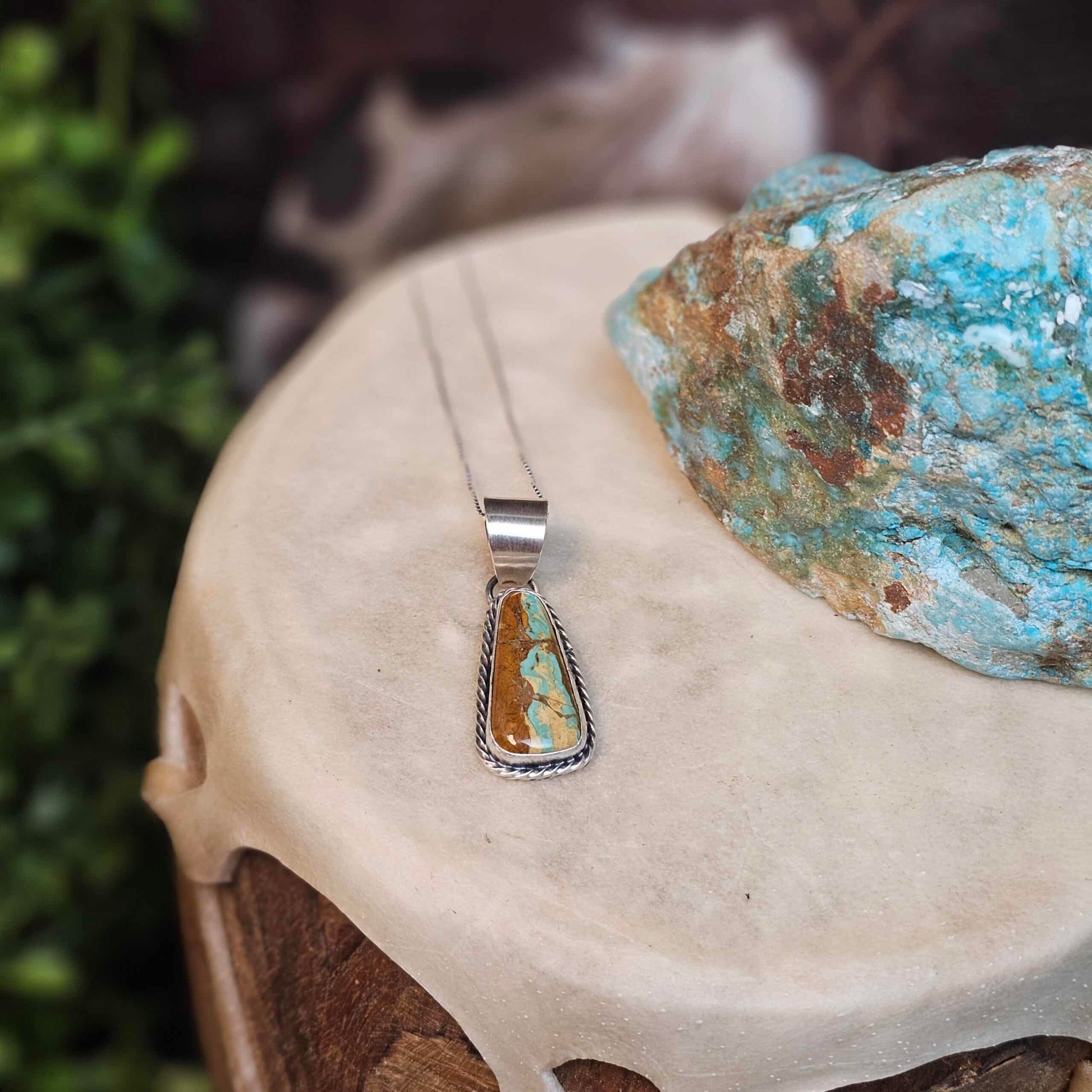 Mantis Turquoise Necklace