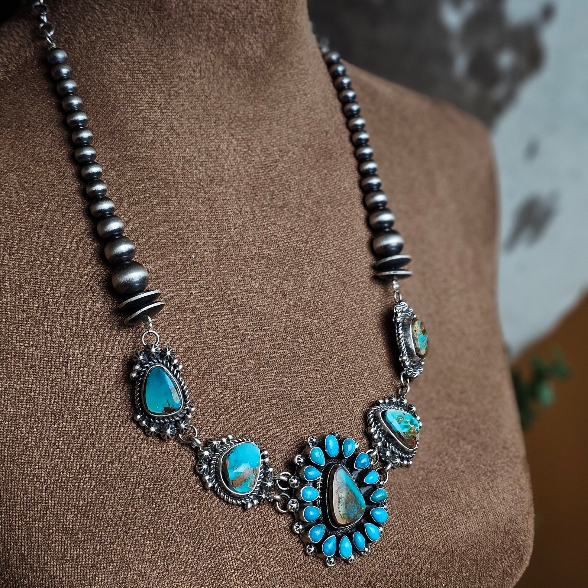 Nevada Turquoise Necklace