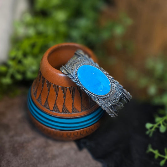 Kingman Turquoise Bracelet