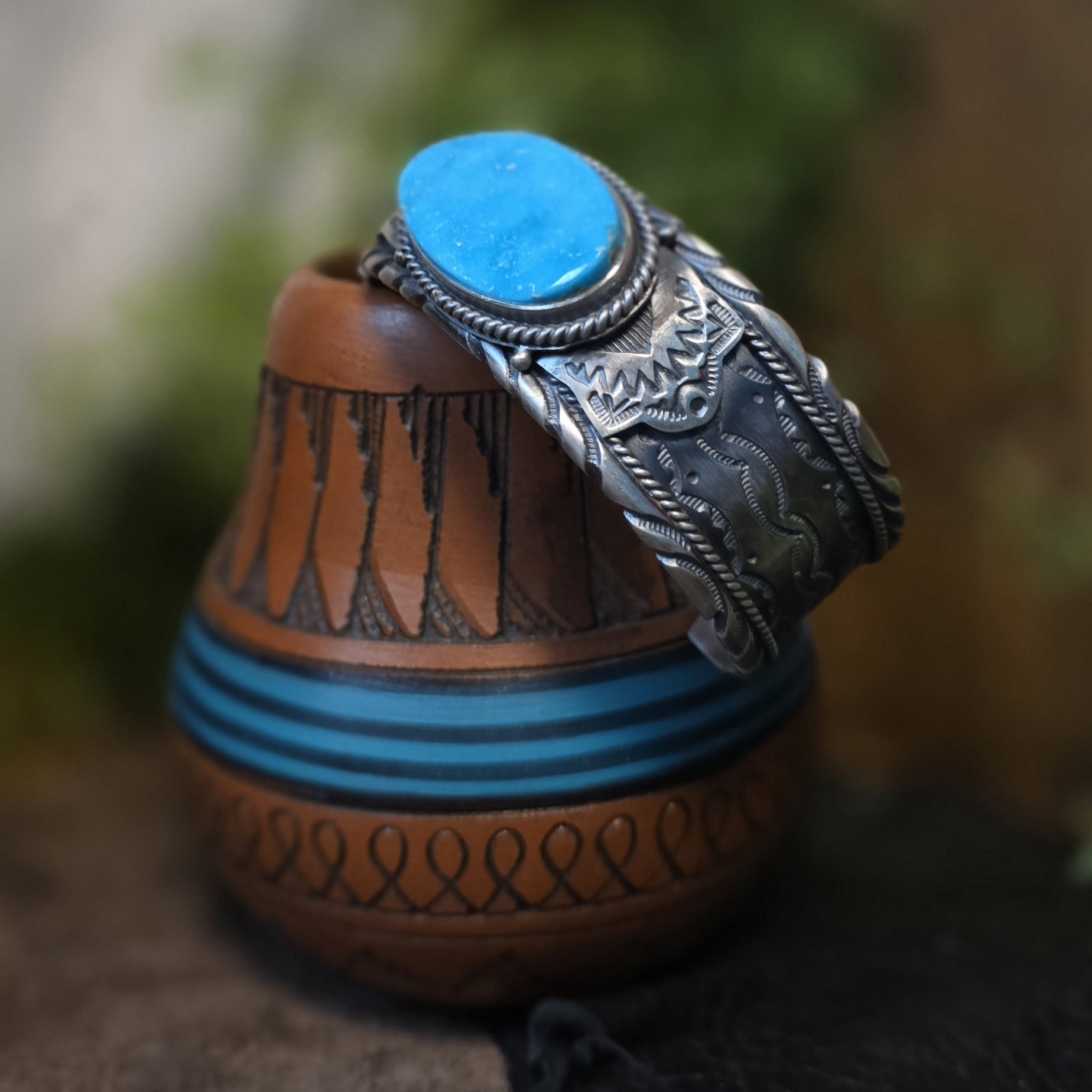 Kingman Turquoise Bracelet