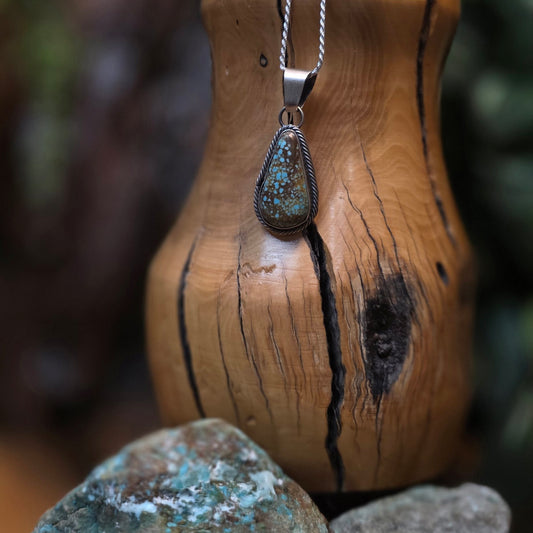Number 8 Turquoise Necklace