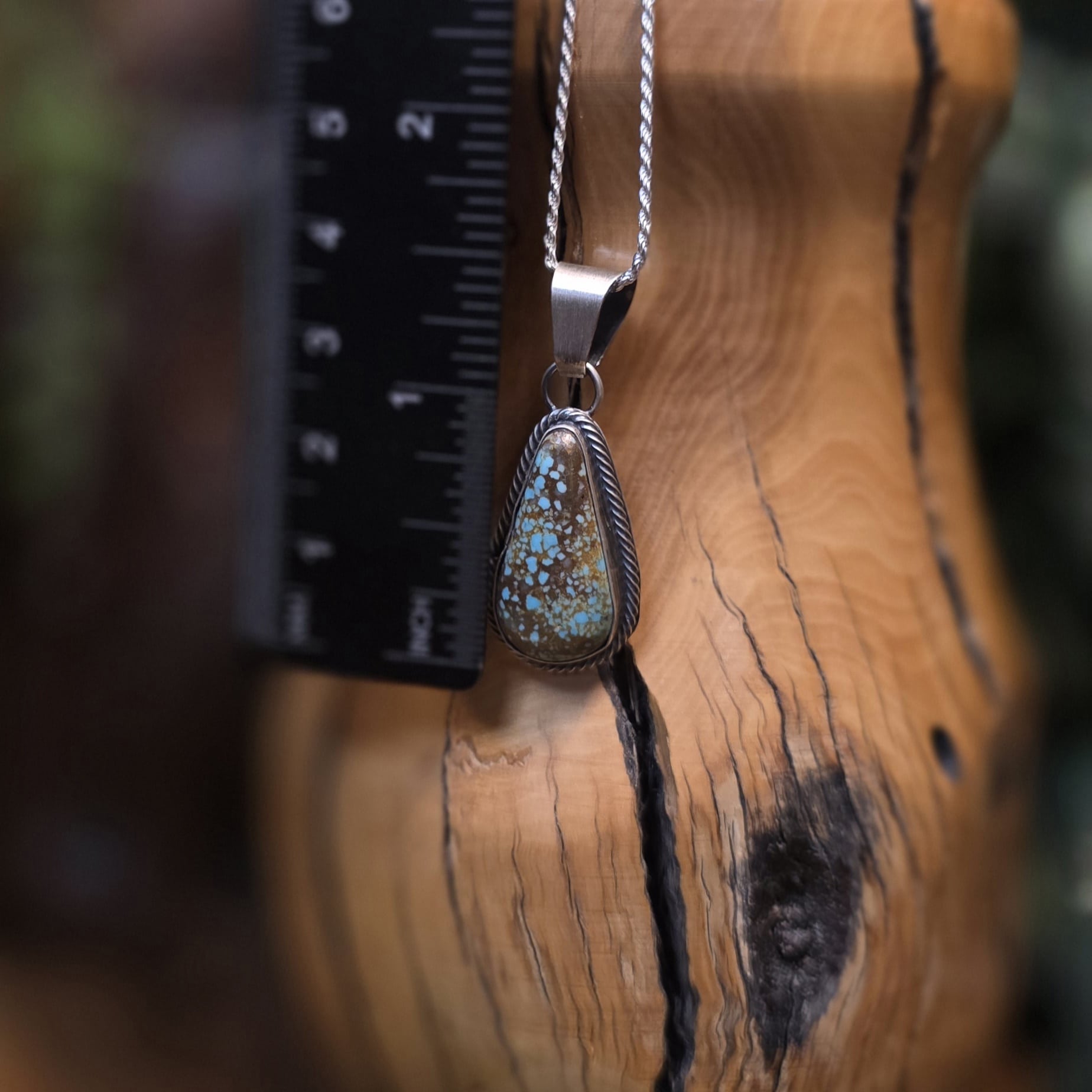 Number 8 Turquoise Necklace