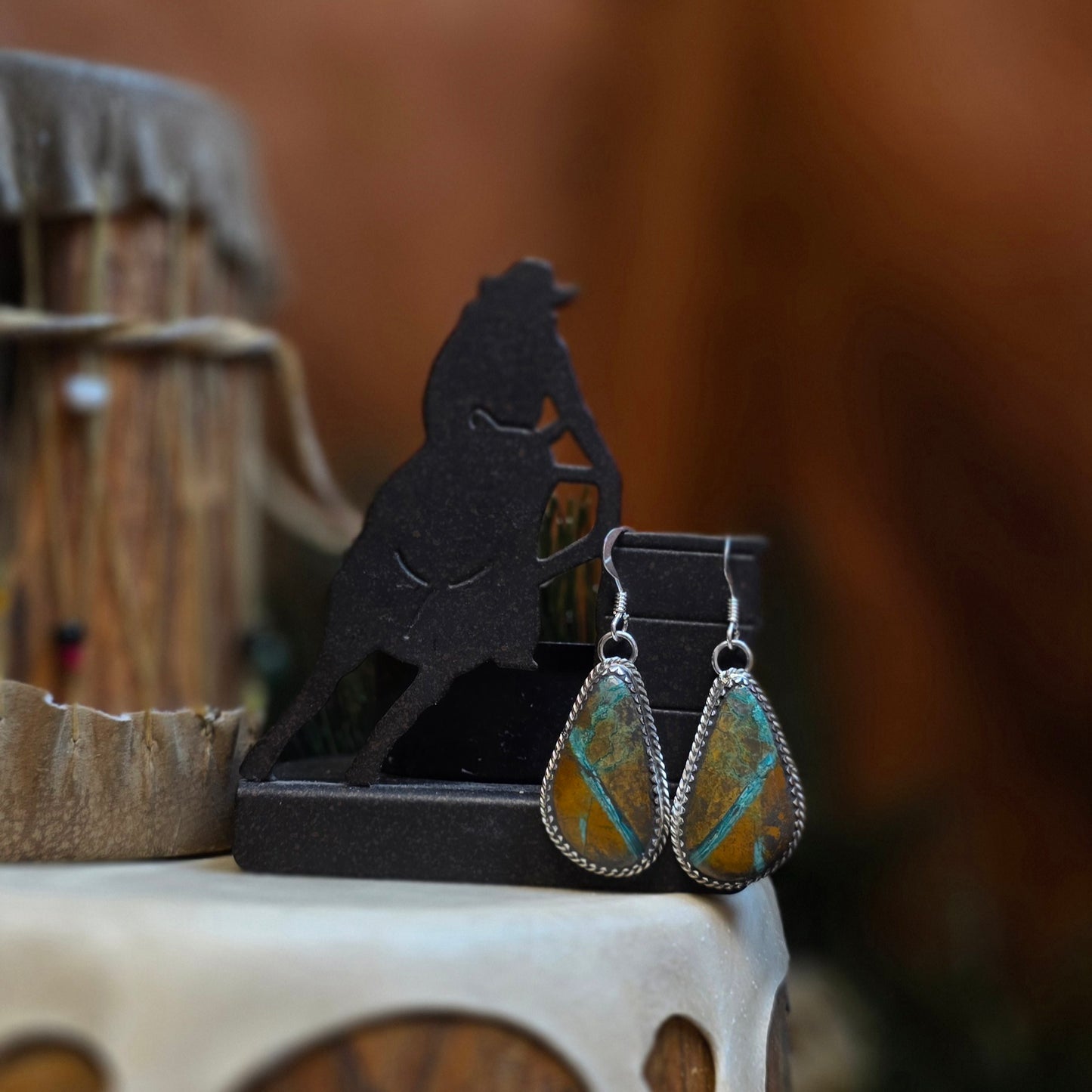 Mantis Turquoise Earrings