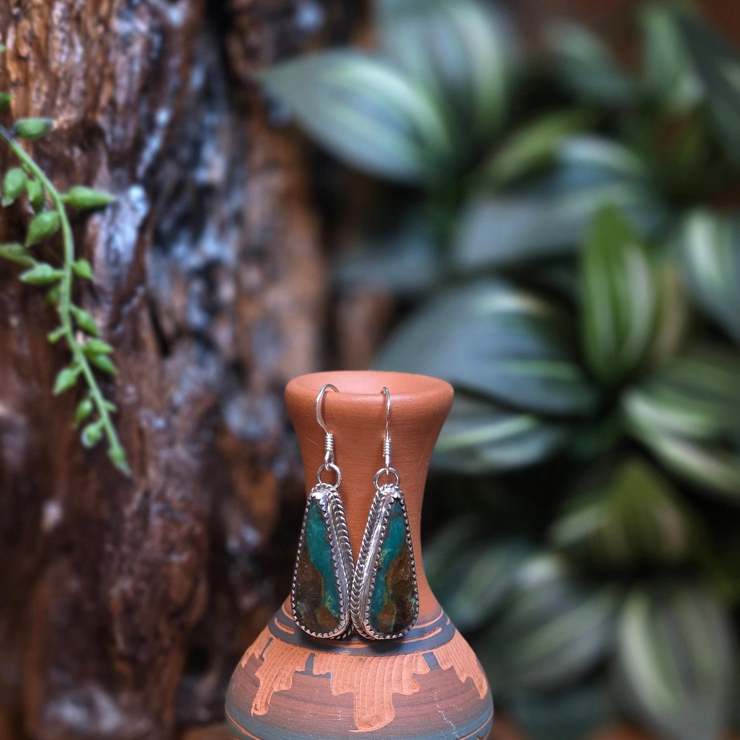 Mantis Turquoise Earrings