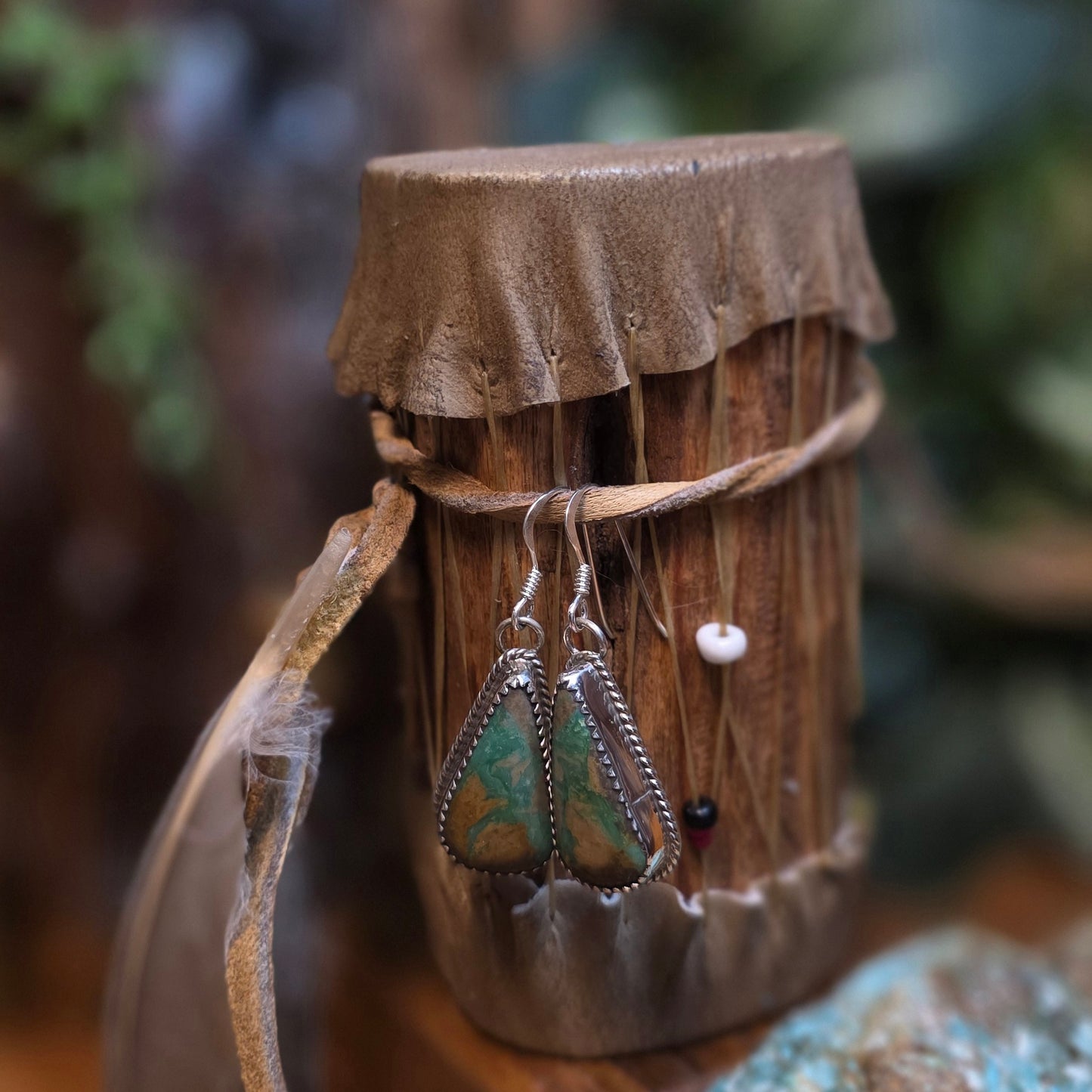 Mantis Turquoise Earrings