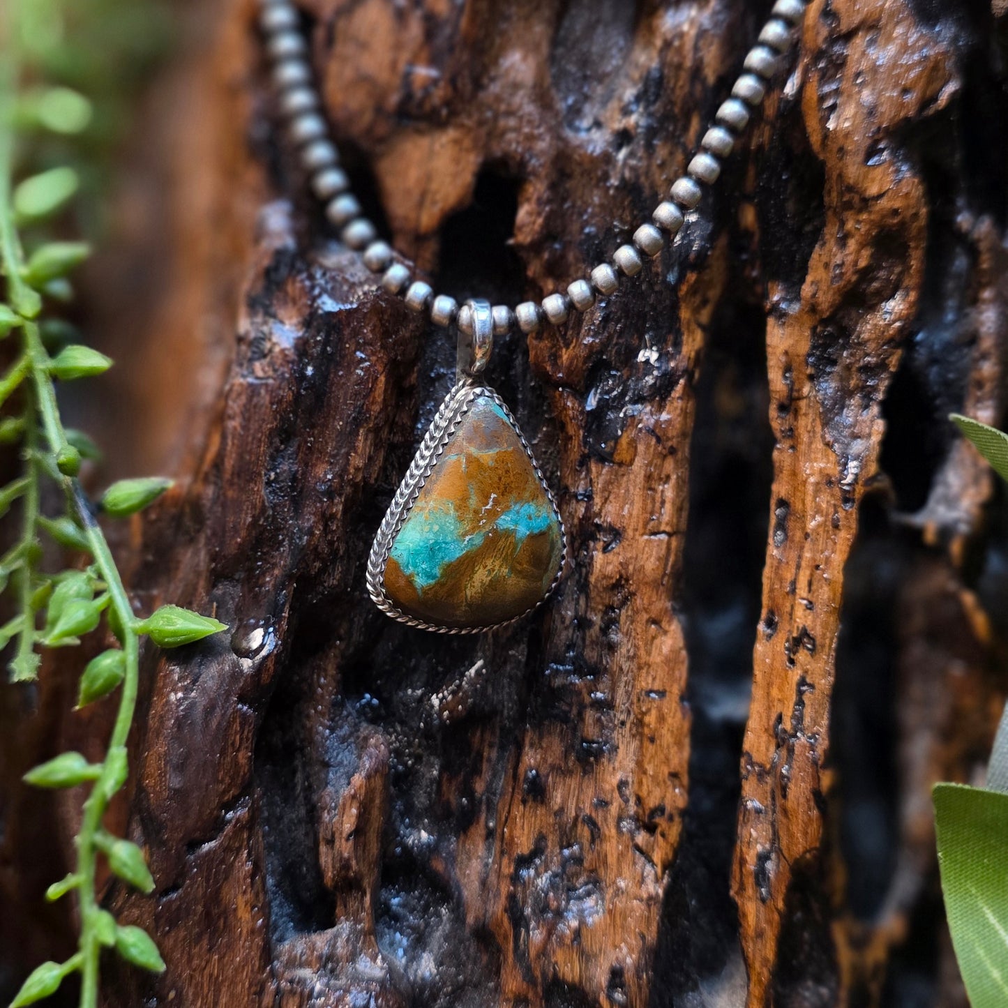 Mantis Turquoise Necklace