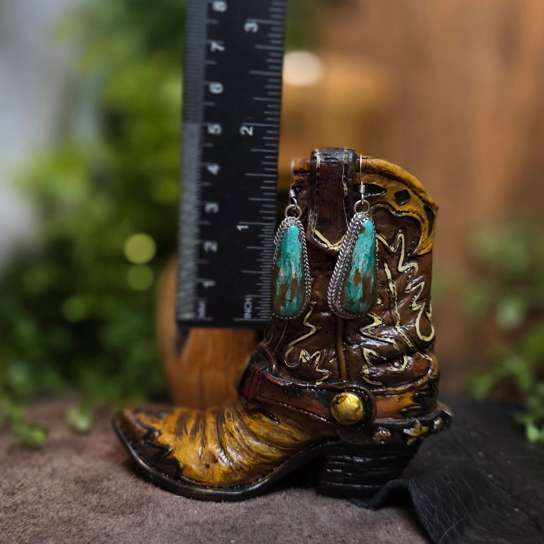 Mantis Turquoise Earrings