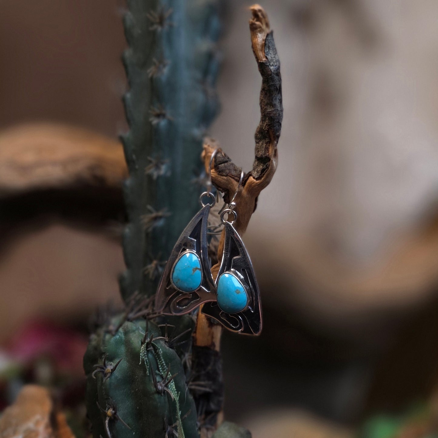 Kingman Turquoise Earrings