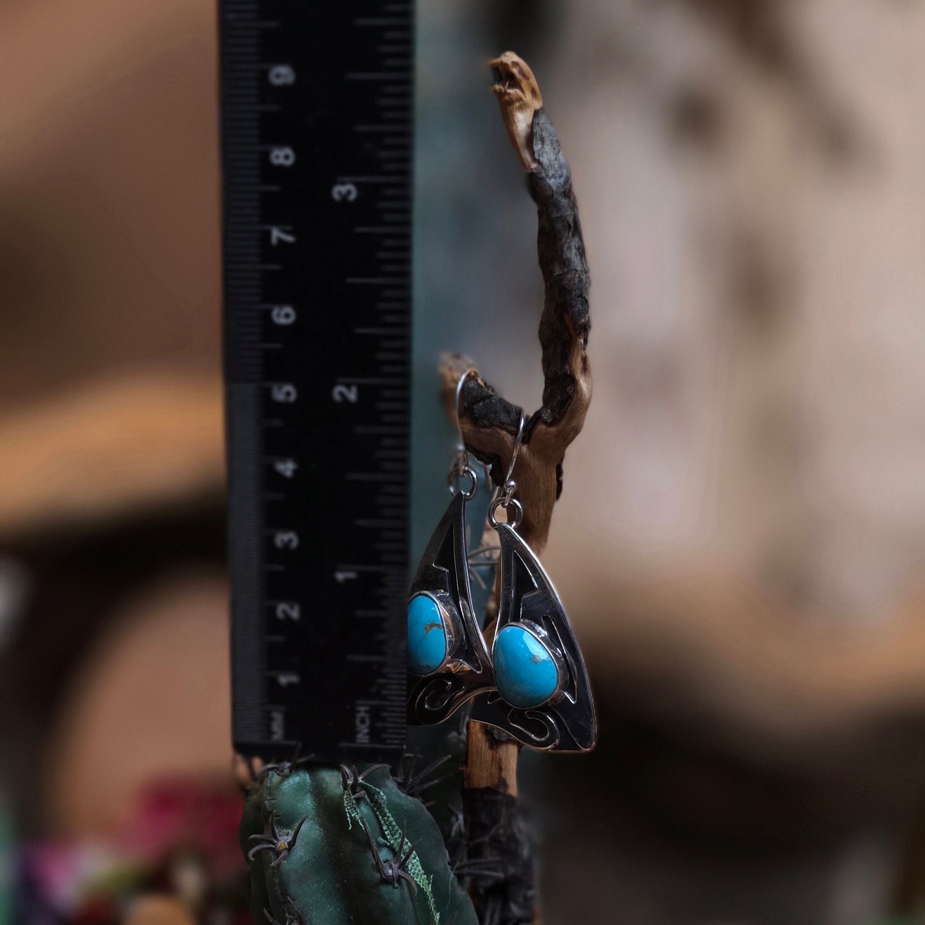 Kingman Turquoise Earrings