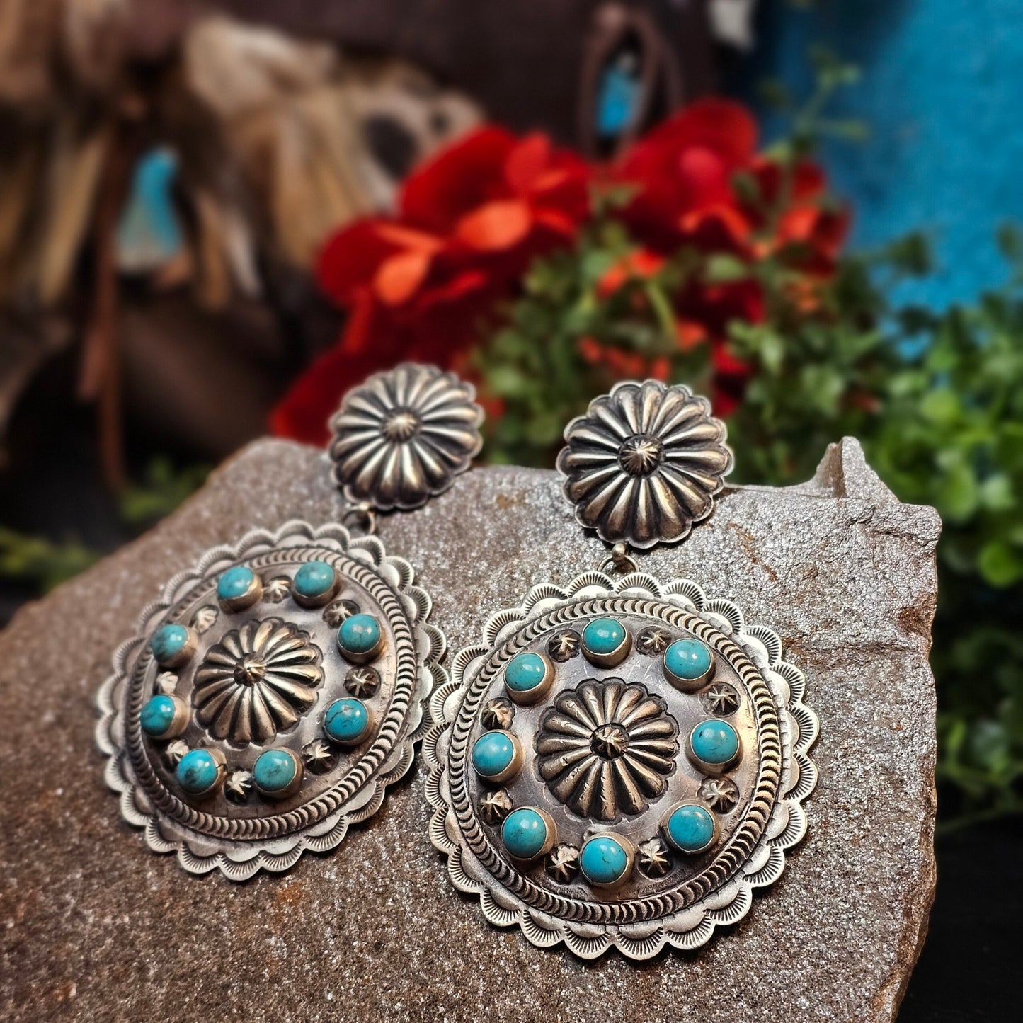 Nevada Turquoise Earrings