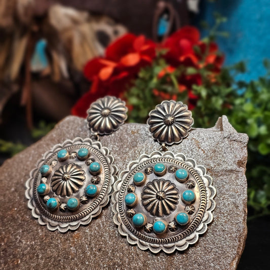Nevada Turquoise Earrings
