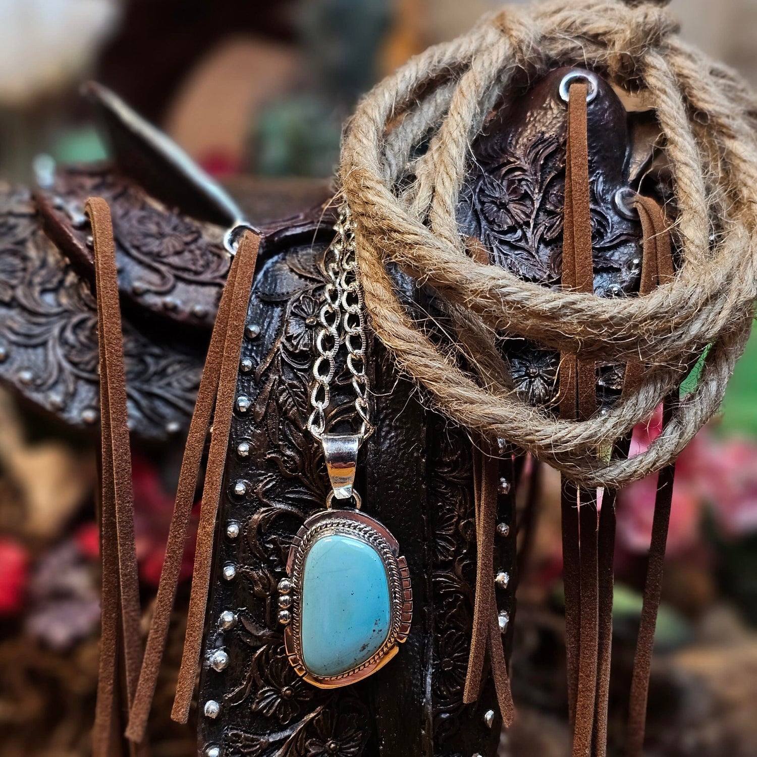 Tyrone Turquoise Necklace