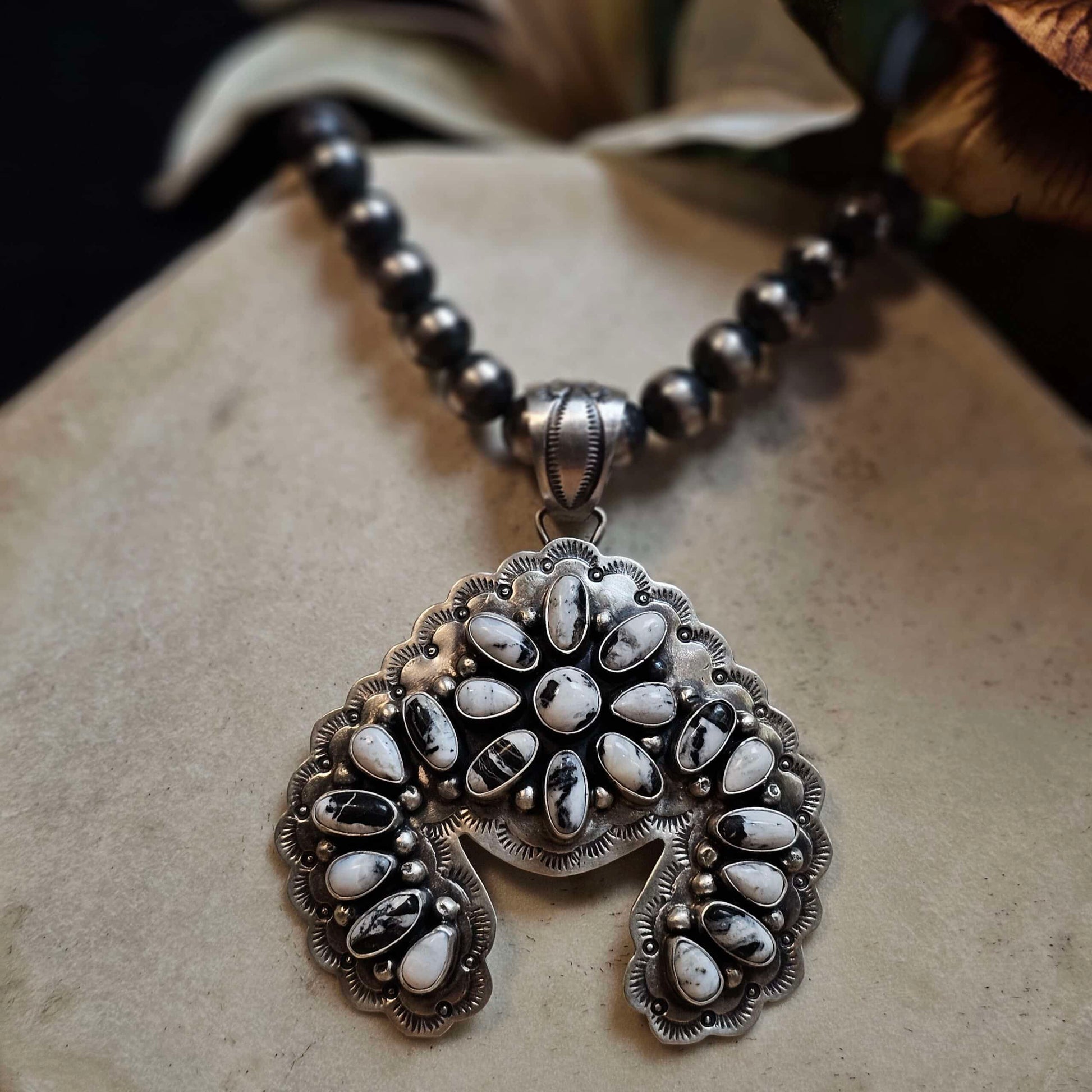 White Buffalo Necklace
