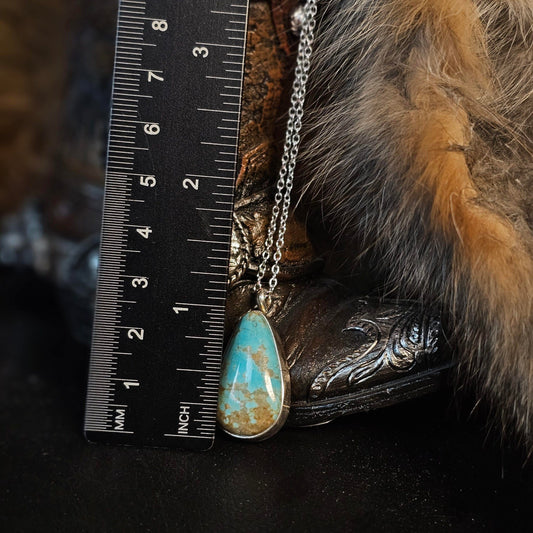 Number 8 Turquoise Necklace