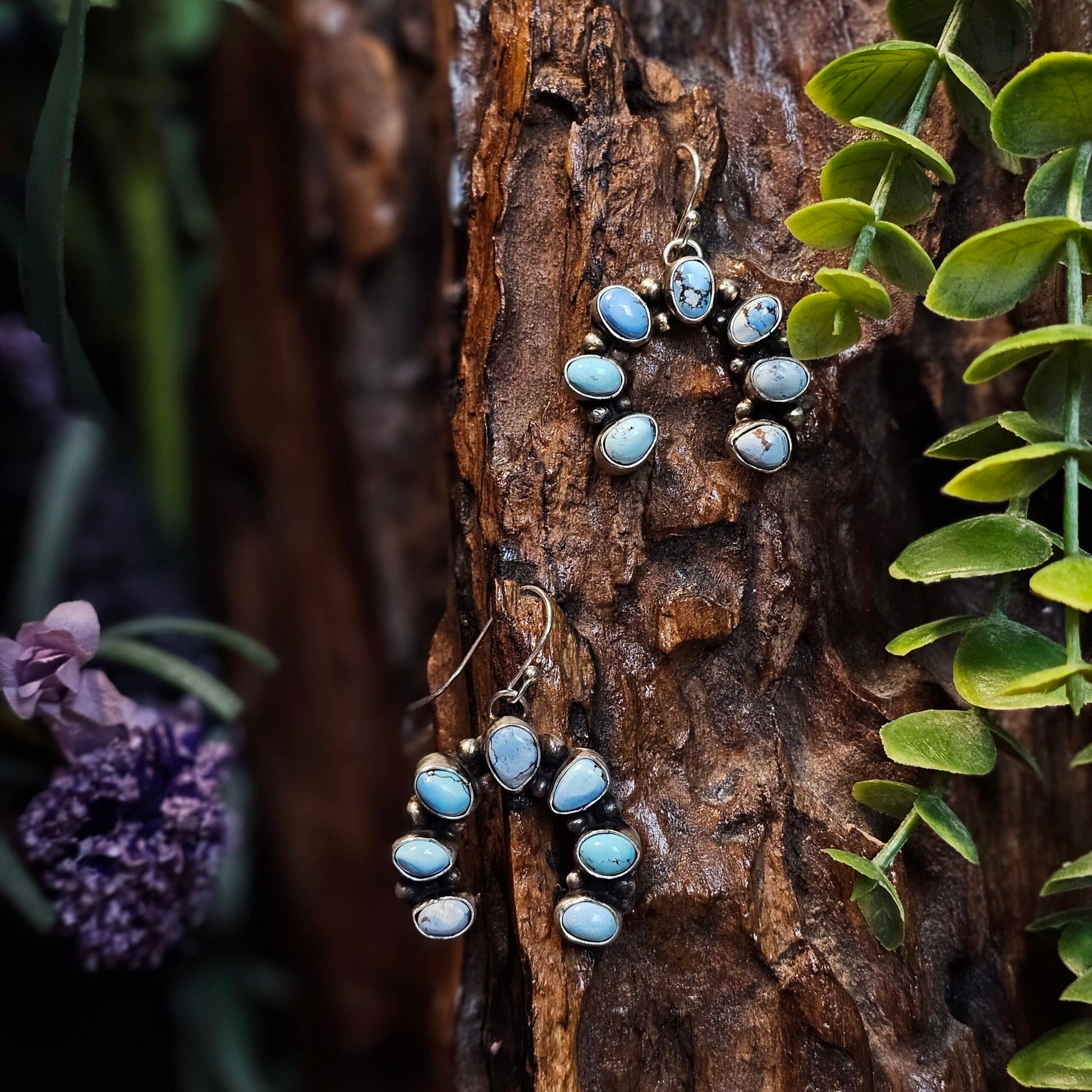 Golden Hills Turquoise Earrings