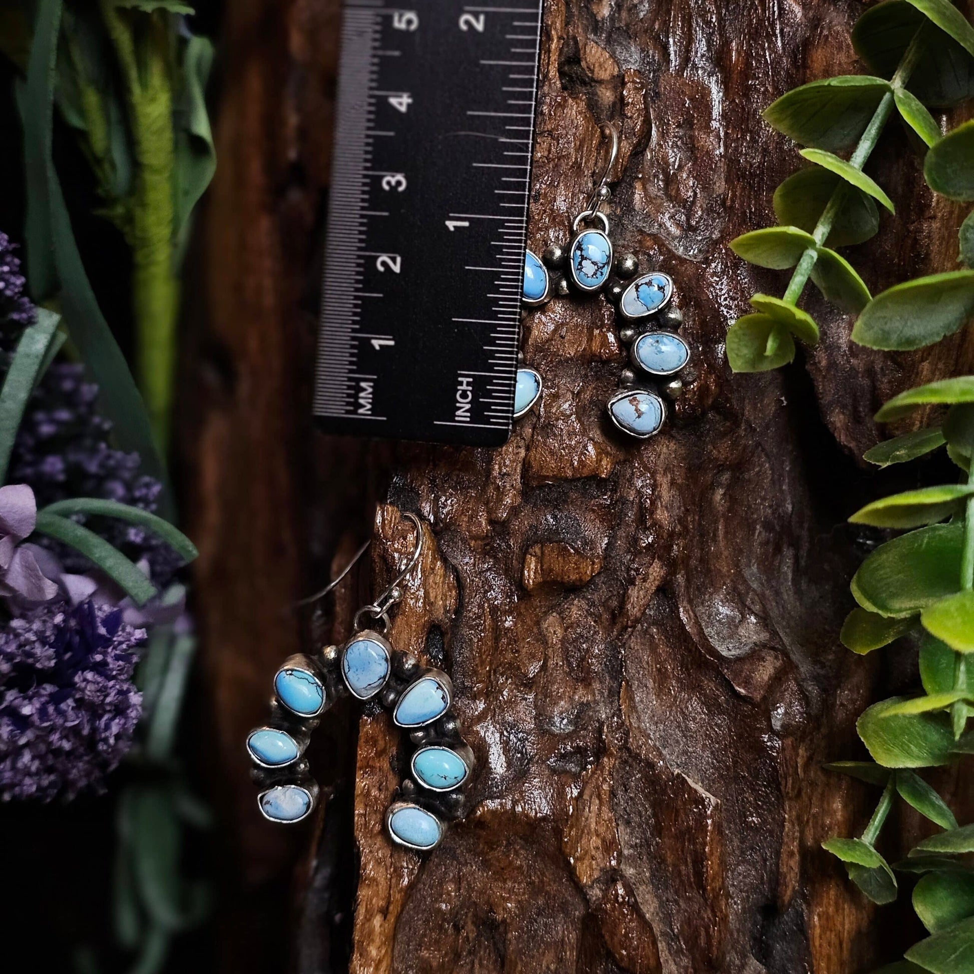 Golden Hills Turquoise Earrings