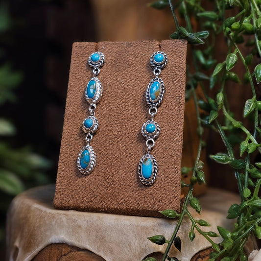 Kingman Turquoise Earrings