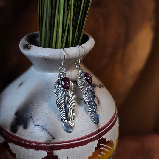 Spiny Oyster Earrings