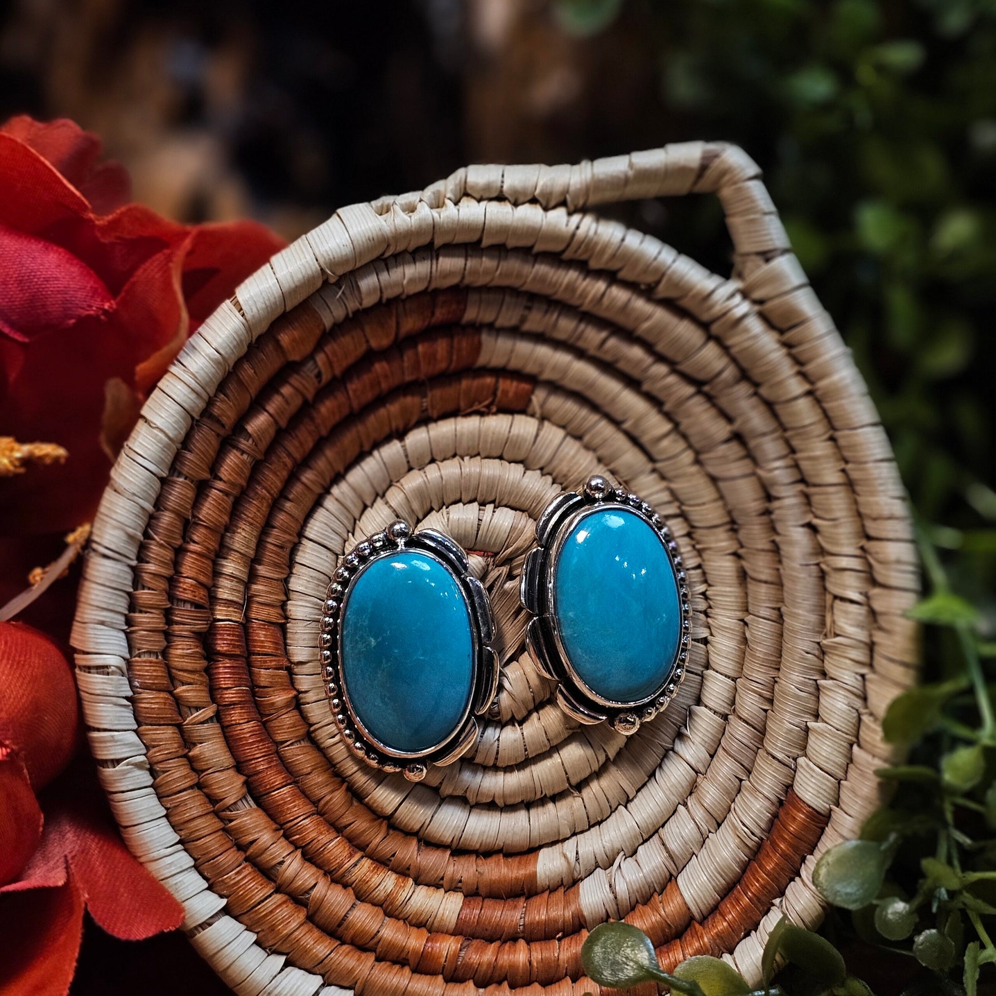 Kingman Turquoise Earrings