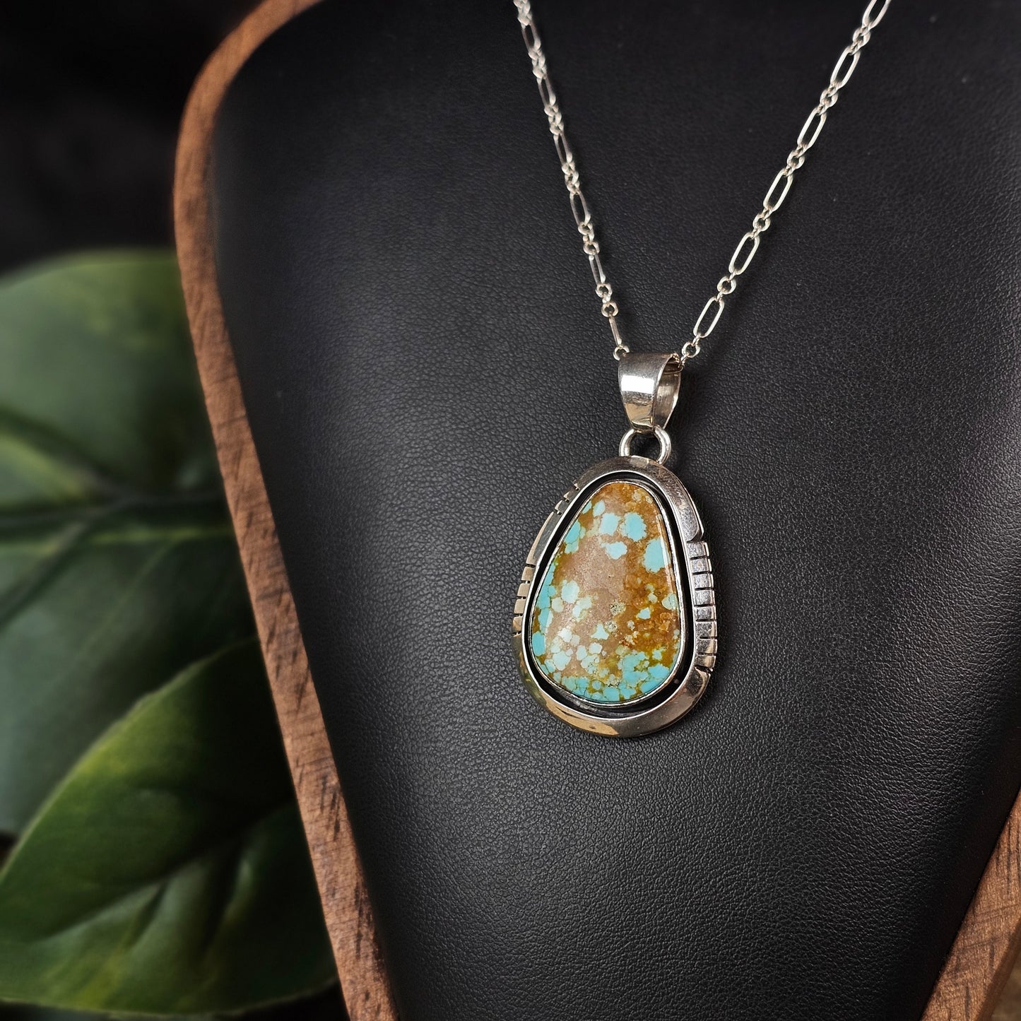 Number 8 Turquoise Necklace