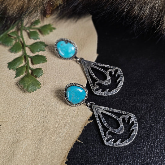 Kingman Turquoise Earrings