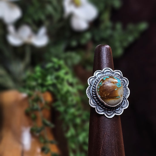 Royston Turquoise Ring - Size 6