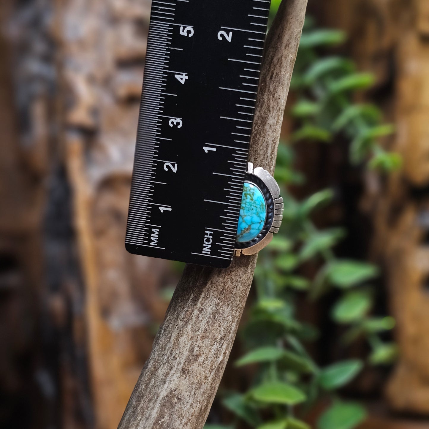 Kingman Turquoise Ring - Size 5.5
