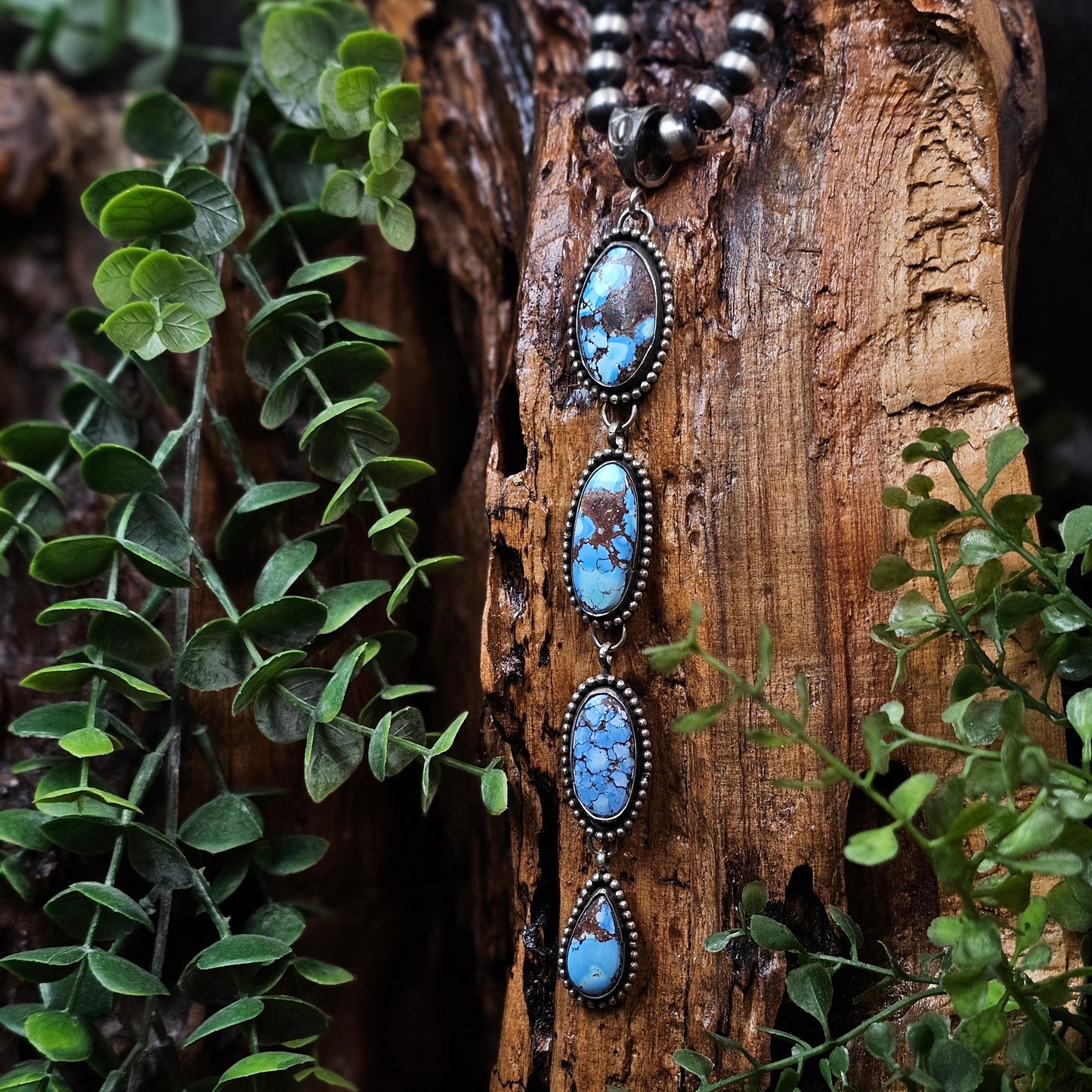 Dakota Sky Stone Exclusive Necklace w/ Golden Hills Turquoise