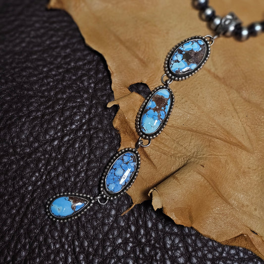 Dakota Sky Stone Exclusive Necklace w/ Golden Hills Turquoise