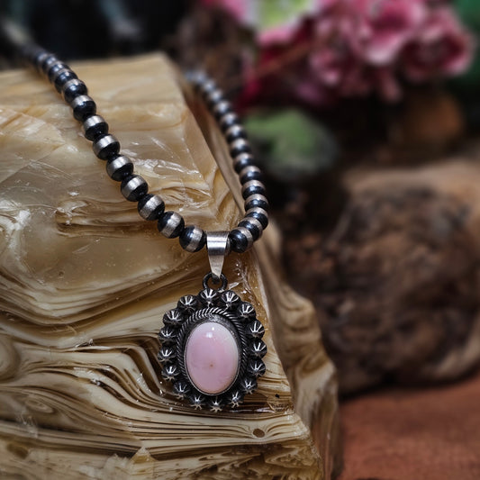 Pink Conch Necklace