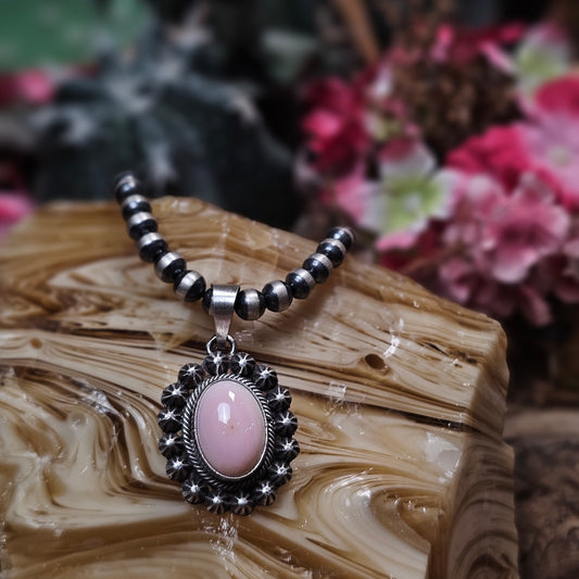 Pink Conch Necklace