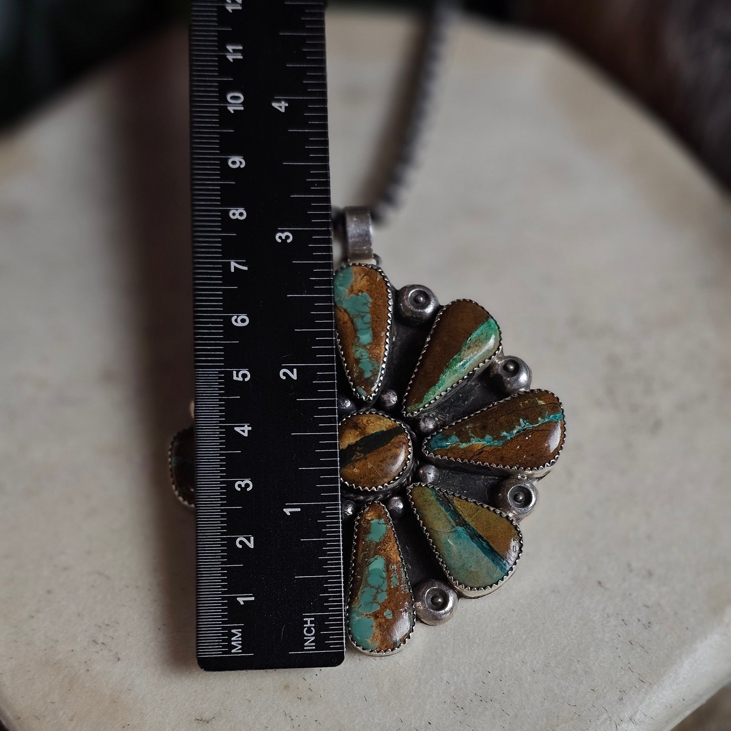 Mantis Turquoise Necklace