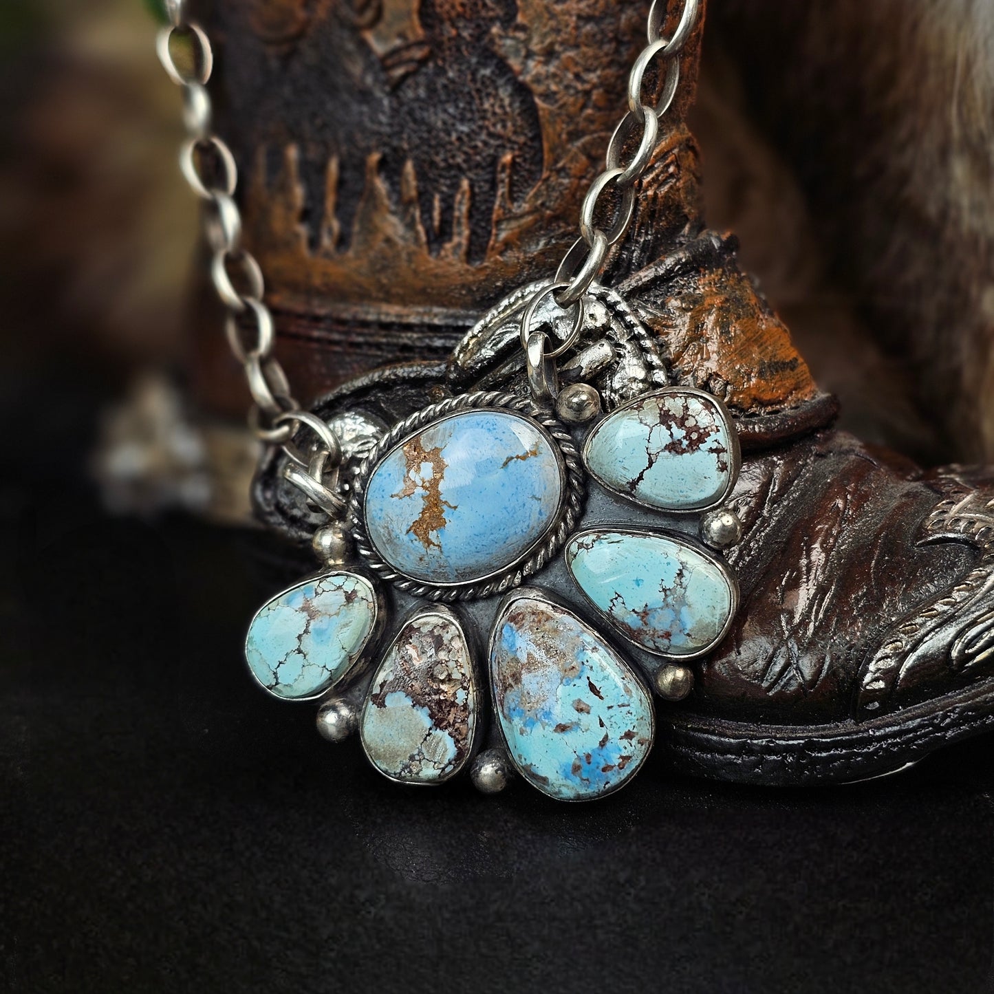 Golden Hills Turquoise Necklace