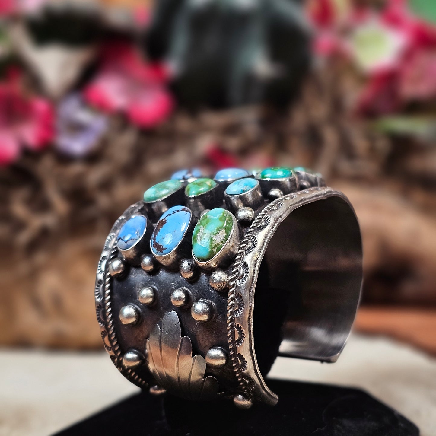 Sonoran Turquoise Bracelet w/ Golden Hills Turquoise